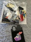 Disney Auctions 3 Lot Le 1000 Superhero Stitch   Nani Lanyard Pin Set  2004