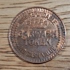 Car Wash   Carwash Token - Copper - Circulated - Non-refundable - No Cash Value