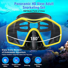 Snorkeling Gear For Adults mask Fins Snorkel Set panoramic View Diving Mask Anti