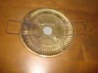 Vintage 8  Tin Metal Stove Pipe Chimney Flue Hole Cover Farm Landscape