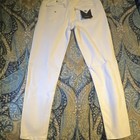 Hudson Kids Boys Skinny Fit Denim Jeans  White Solid Cotton  Size 16