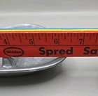 Vintage Coors Recycled Aluminum Silver Boomerang Shaped 6-slot Ashtray