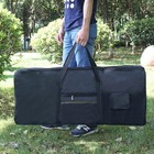 Portable 61key Keyboard Electric Piano Padded Case Gig Bag Advanced Fabric Black