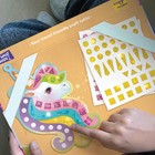 Imagimake Mirror Mosaic - Princess   Unicorn  10 Templates  950  Stickers