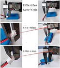 7 4v Rechargeable Li-ion Batteries 2600mah  Power Cell With Xh2 54-2 Pin Plug 