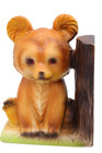 2 Vintage Porcelain Bear Cubs Teddy Bears Book Ends