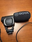 Pre-owned Boya Compact Shotgun Mic By-bm3011 Condenser Microphone - Iphone Ready