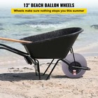 Uimoso Balloon Beach Wheels Replacement Tires 13  Tpu 121 Lbs Load Capacity