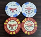 Cbs Sports World Casino Las Vegas Lot Of 4 Casino Chips