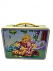 Disney Winnie The Pooh Piglet Metal Lunch Box Tin Case Vintage