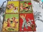 Vntg Little Golden Books Puzzles Golden Press 1950 s Set 4 Kids Puzzles