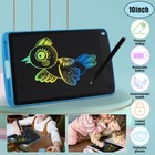 10 Inch Lcd Writing Tablet colorful Electronic Doodle Board Drawing Pad W stylus