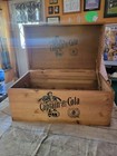 Captain   Coke Captain Morgan Spiced Rum Wooden Trunk Rare