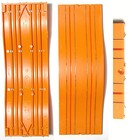 27pc Aurora Model Motoring Slot Car Orange Bump Roadway Track Lock   Joiner 1512