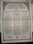 1924   100 German External Loan Dawns Plan Bond Passco W coupons Price For Each 