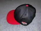 Vintage Nike Tiger Woods Hat Ying Yang Patch Swoosh 90   s Golf Hat Black red