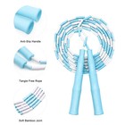Jump Rope 9ft Adjustable Jumping Rope Plastic Segmented Beaded Skipping Exercise