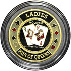 Hand Painted Poker Card Guard Protector - Ladies