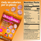 Drizzilicious Mini Flavored Rice Cakes Very Berry - 4oz  pack Of 2 