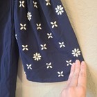 Michael Michael Kors Women s Navy White Flower Off-shoulder Blouse Top Size Xs