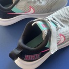 Nike Star Runner4 Unisex Kids Hook   Loop Sneakers Gray Pink Teal 12c New No Box