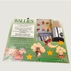 Vtg 90s Wallies Pitter Patter Nursery Wallpaper Cutouts Sealed 25 Decals