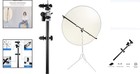 Extendable Reflector Boom Arm 53 Inch Aluminum Photography Studio Light Holder
