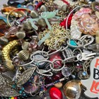 2 Lb Craft Jewelry Lot Smalls Junk