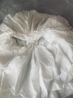 Vintage  L   enfant Baby Toddler  Party Dress Necklace Attached Lace