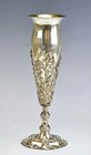 Large Rare 19c Russian Repousse Silver Vase