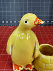 Vintage Brush Mccoy Penguin   Igloo Planter  1950s  Yellow 