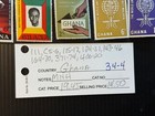 Ghana   111c5-6 115-17 124-31 164-70 406-20 ect mnh Cat  Value   19 45