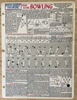 Ed Lubansky High Score Bowling Guide  1965 Instant Bowling Book-great Double 300