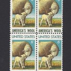 Sheep   Ewe - America s Wool -  Vintage Mint Set Of 4 Stamps 54 Years Old 