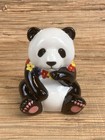 Hawaiian Panda Tiki Mug W  Flower Necklace 5 5  Tall 17 Fl Oz New
