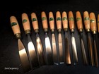 16 Unused Henry Taylor Carving Chisels   Gouges Extra Clean Brand New