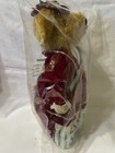 Avon Victorian Teddy 1995 Collectable Teddy Bear With Metal Stand And Coa