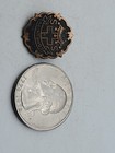 Vintage Religious Community Sunday School Award Cross   Crown Lapel Hat Pin