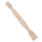 Handcarved Wooden Baluster Spindle Unfinished Diy Decorative Post For Home Decor