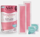 Nad s Body Wax Strips - Extra Long Waxing Strips - Hair Removal For Women - 2pk 