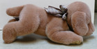 Russ Light Brown Plush Puppy Dog W ribbon 13 