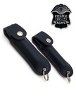 2 Pack Police Magnum Pepper Spray 3 4oz Black Keychain Holster Defense Security