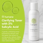 Humane Clarifying Toner For Face - 2  Bha Liquid Salicylic Acid - Pore Minimizer