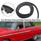 Universal Window Flocked Rubber Glass Run Channel Fit For Rv  Car  Bus   Truck