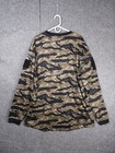 Valken Tactical Shirt Mens Xl Green Black Camo Paintball Jersey Tiger Stripe    