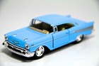 New 5  Kinsmart 1957 Chevrolet Bel Air Diecast Model Toy Car 1 40 Chevy Blue