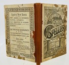 1882 Patterson s School Speller Antique Vintage Schoolbook Palmer Script
