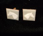 Lot Of 10 Vintage Antique Cufflinks Mix Styles Freemason Warrior Crystal Horse