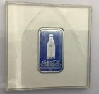 1975 Coca-cola Louisville Kentucky World Wide Mint 1oz 999 Fine Silver Bar