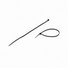 8 Inch Nylon Uv Resistant Cable Wire Zip Tie 40 Lbs Black 1000 Pack Lot Pcs Qty